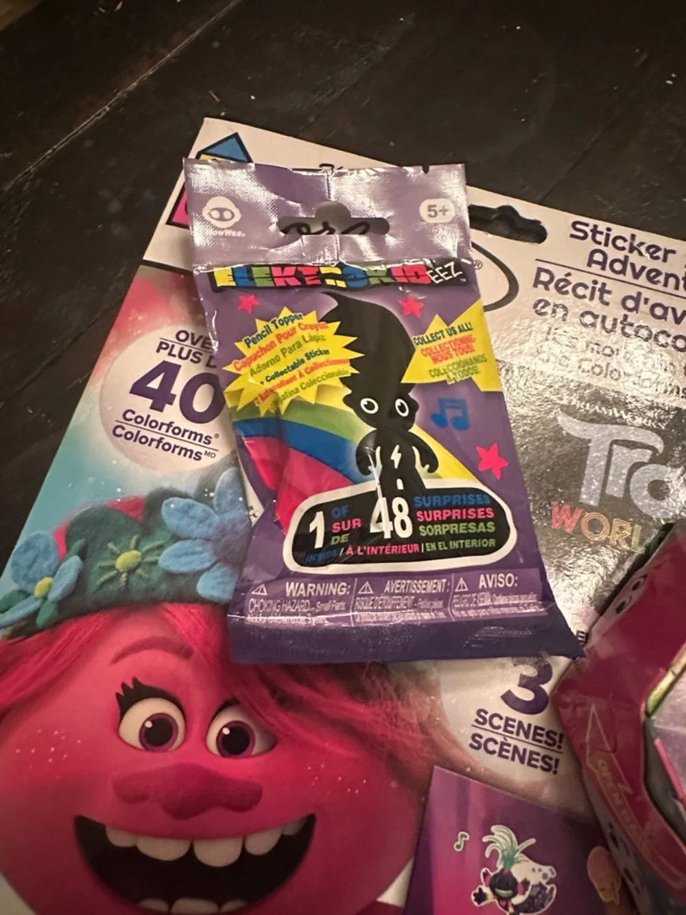 Trolls Poppy Activity Set with Pink Figures & Multicolor Accents